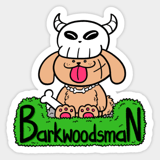 Barkwoodsman Sticker